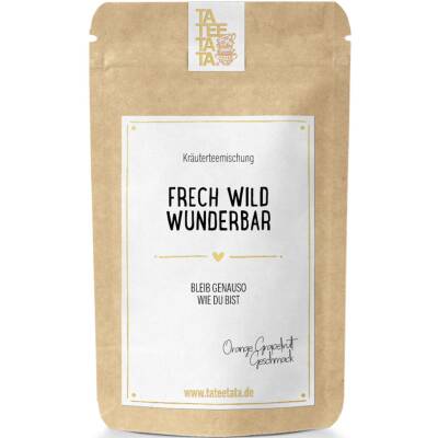 Tateetata: Kräutertee 12g Frech Wild Wunderbar