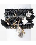 Lumisha Armband schwarz