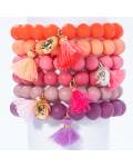Lumisha: Armband Kunstharzkugel 8-10mm