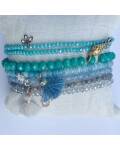Lumisha: Armband blau