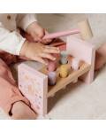 Little Dutch: Hammerbank Fairy Garden Holz rosa