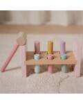 Little Dutch: Klopfbank aus Holz Fairy Garden in rosa ab...