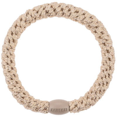 Kknekki Haargummi Original Beige Glitter
