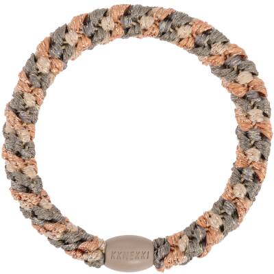 Kknekki Haargummi Original Rosegold Camo Glitter