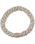 Kknekki Haargummi Original Silver-Beige Glitter