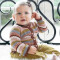 Hust and Claire: Strickjacke Cardigan Bio-Baumwolle 68