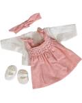 Puppenkleidung für Puppen von 30-32cm Rosa Smocks