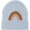 Lässig: Mütze Beanie Little Gang Rainbow hellblau 1-3J