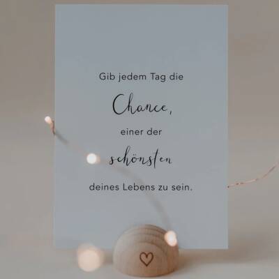 Eulenschnitt: Karten-Ständer Holz halbrund mit Herz