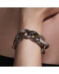 The Moshi: Armband-Gliederarmband grau Bella