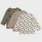 Baby TShirt im 3er Pack mit langen Armen in drei Designs