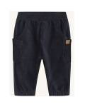 Hust and Claire: Hose Bio-Baumwolle Cord blau