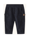 Hust and Claire: Hose Bio-Baumwolle Cord blau 92