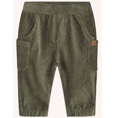 Hust and Claire: Hose Bio-Baumwolle Cord turtle green 86