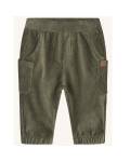 Hust and Claire: Hose Bio-Baumwolle Cord turtle green 86