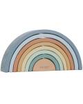Little Dutch: Regenbogen Stapelspiel Forest Friends