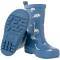 Fresk: Motiv Dino Gummistiefel aus Naturkautschuk in verschiedenen Größen