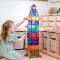 Magnetische Bausteine in Rainbow im Creativ Set mit 102 Teilen