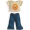 Djeco: Puppenkleidung Pomea Lovely von 32cm Ivory