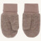 Kinder Handschuhe aus Wollfleece in beige Fäustlinge