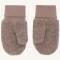 Kinder Handschuhe aus Wollfleece in beige Fäustlinge