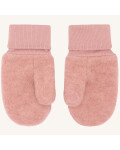 Kinder Handschuhe aus Wollfleece in rosa Fäustlinge