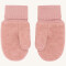 Kinder Handschuhe aus Wollfleece in rosa Fäustlinge