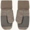 Kinder Handschuhe aus Wollfleece in beige Fäustlinge