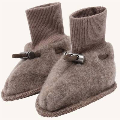 Hust and Claire: Babyschuhe Wollfleece beige Felice