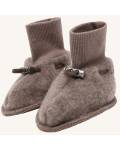 Hust and Claire: Babyschuhe Wollfleece beige Felice