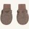 Baby Handschuhe aus Wollwalk in beige Fäustlinge