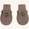 Hust and Claire: Baby Fäustlinge Wollwalk beige Ferri 68/74