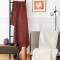 David Fussenegger: Sofadecke mit rotem Muster im weichen Flanell