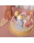 Little Dutch: Geburtstagstorte rosa Holz