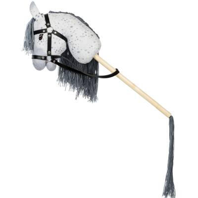 Steckenpferd Hobby Horse Star grau Open Mouth Astrup