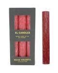 Stabkerze XL rot D 3,5cm 24cm hoch