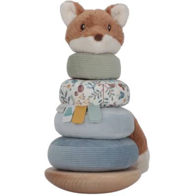 Little Dutch: Stapelturm mit Ringen Forest Friends