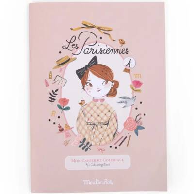 Moulin Roty: Malbuch Les Parisienne 36 Seiten