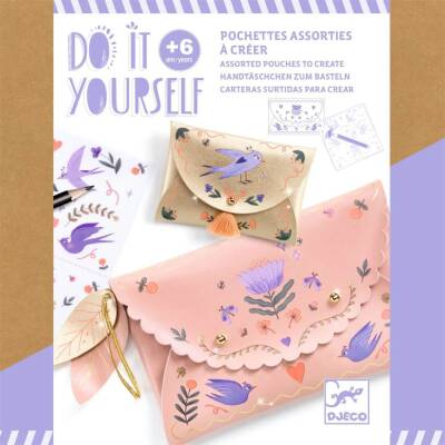 Djeco: DIY Handtäschchen basteln Fashionista ab 6+
