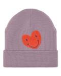 Lässig: Mütze Beanie Little Gang Heart Lavender...
