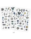 Djeco: Tattoos mit weiße Magie Motiven...