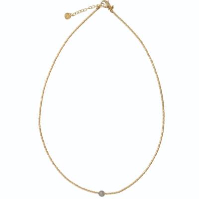 A Beautiful Story: Kette Labradorit Flora 40-43cm