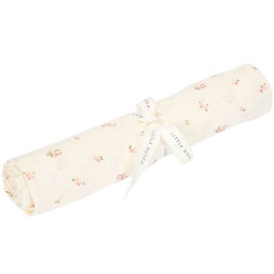 Little Dutch: Musselintuch 120x120cm Fairy Blossom