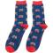 Mr Heron: Bambus Socken Herren Camper navy