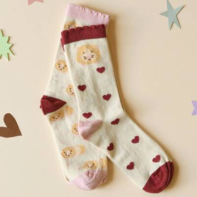 Rockahula: Kinder Socken Meerschweinchen 2Paar 6-8 Jahre