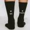 Eulenschnitt: Socken schwarz Be Happy 39-42
