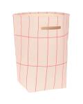 Nobodinoz: Aufbewahrungskorb Vibes pink red grid