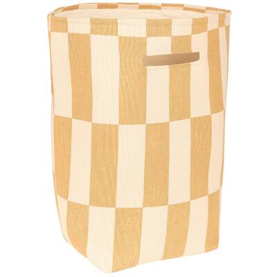 Nobodinoz: Aufbewahrungskorb Vibes mustard sand tiles