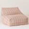 Sitzsack Nobodinoz Vibes pink red grid