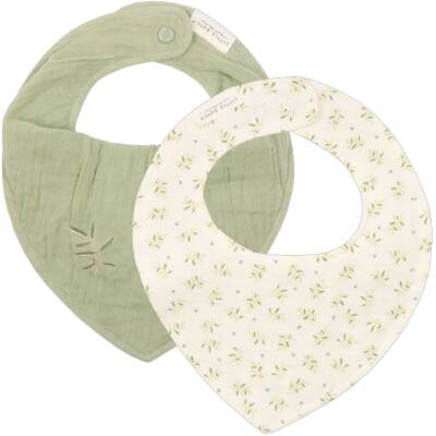 Little Dutch: Bandana Baby 2er Set Leaves&Sage